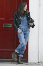 KEIRA KNIGHTLEY in Jeans Out and About in London 