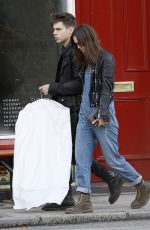 KEIRA KNIGHTLEY in Jeans Out and About in London 