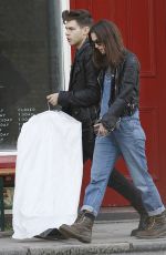 KEIRA KNIGHTLEY in Jeans Out and About in London 