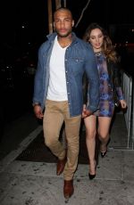 KELLY BROOK and David McIntosh at  Oak Nightclub in Hollywood