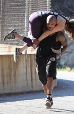 KELLY BROOK and David Mcintosh Share Affection Out in Los Angeles