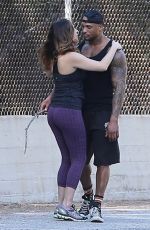 KELLY BROOK and David Mcintosh Share Affection Out in Los Angeles