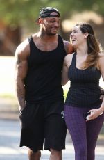 KELLY BROOK and David Mcintosh Share Affection Out in Los Angeles