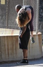 KELLY BROOK and David Mcintosh Share Affection Out in Los Angeles
