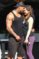 KELLY BROOK and David Mcintosh Share Affection Out in Los Angeles