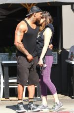 KELLY BROOK and David Mcintosh Share Affection Out in Los Angeles