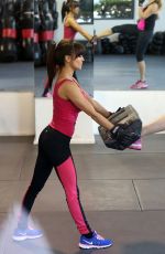 KELLY BROOK at a Kickboxing Class in Los Angeles