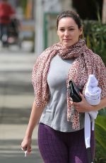 KELLY BROOK at Workout Session in Beverly Hills