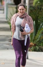 KELLY BROOK at Workout Session in Beverly Hills
