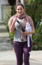 KELLY BROOK at Workout Session in Beverly Hills