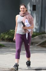 KELLY BROOK at Workout Session in Beverly Hills