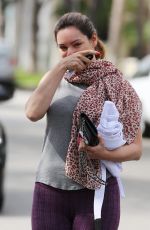 KELLY BROOK at Workout Session in Beverly Hills