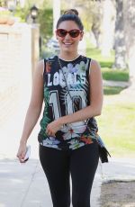 KELLY BROOK in Spandex Out in Los Angeles