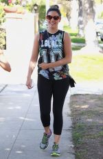 KELLY BROOK in Spandex Out in Los Angeles
