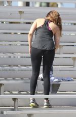 KELLY BROOK in Tight Spandex at Venice Beach