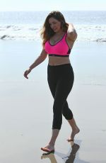 KELLY BROOK in Tight Spandex at Venice Beach