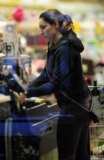 KELLY BROOK Shopping at Whole Foods in West Hollywood