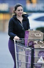 KELLY BROOK Shopping at Whole Foods in West Hollywood