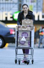 KELLY BROOK Shopping at Whole Foods in West Hollywood