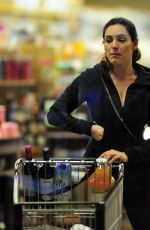 KELLY BROOK Shopping at Whole Foods in West Hollywood