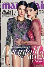 KENDALL and KYLIE JENNER in Marie Claire Magazine, Mexico March 2014 Issue