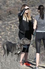 KENDALL JENNER and KHLOE KARDASHIAN Out Hiking in Los Angeles