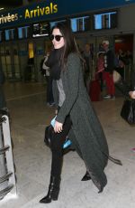 KENDALL JENNER at Charles De Gaulle Airport in Paris
