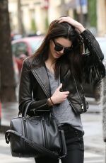 KENDALL JENNER Leaves Elite Model Agency  in Paris