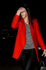 KENDALL JENNER Leaves Her Hotel in London