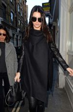 KENDALL JENNER Out and About in London