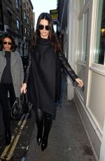 KENDALL JENNER Out and About in London