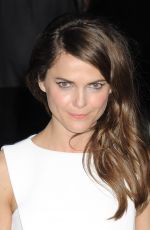 KERI RUSSEL Arrives at The Late Show with David Letterman in New York