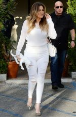 KHLOE and KOURTNEY KARDASHIAN on the Leo&Lily in Woodland Hills
