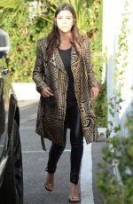 KHLOE and KOURTNEY KARDASHIAN on the Leo&Lily in Woodland Hills