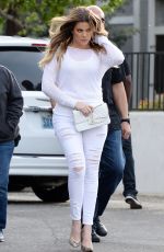 KHLOE and KOURTNEY KARDASHIAN on the Leo&Lily in Woodland Hills