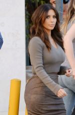 KIM and KHLOE KARDASHIAN an KYLIE JENNER Arrives at Naimie
