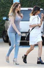 KIM and KHLOE KARDASHIAN an KYLIE JENNER Arrives at Naimie