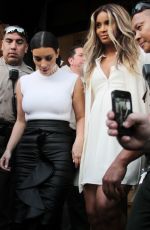 KIM KARDASHIAN and CIARA Leaves Bel Bambini Store in Los Angeles