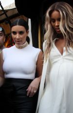 KIM KARDASHIAN and CIARA Leaves Bel Bambini Store in Los Angeles