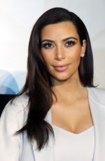 KIM KARDASHIAN at a Press Conference in Vienna