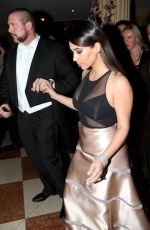 KIM KARDASHIAN at Opera Ball in Vienna