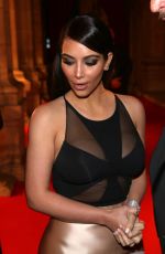 KIM KARDASHIAN at Opera Ball in Vienna