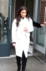 KIM KARDASHIAN Leaves Her Hotel in New York