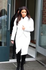 KIM KARDASHIAN Leaves Her Hotel in New York