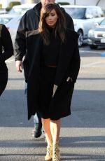 KIM KARDASHIAN Out for Lunch with KRIS JENNER at Fins Seafood Grill