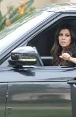 KIM< KOURTHEY and KHLOE KARDASHIAN on the Set of Keep Up With the Kardashians