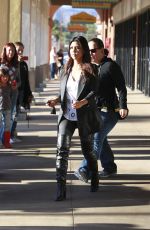 KIM< KOURTHEY and KHLOE KARDASHIAN on the Set of Keep Up With the Kardashians