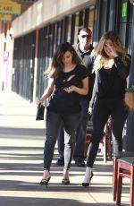 KIM< KOURTHEY and KHLOE KARDASHIAN on the Set of Keep Up With the Kardashians