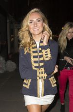 KIMBERLEY GARNER Leaves Arts Club in London