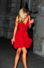 KIMBERLEY GARNER Leaves Langham Hotel in London